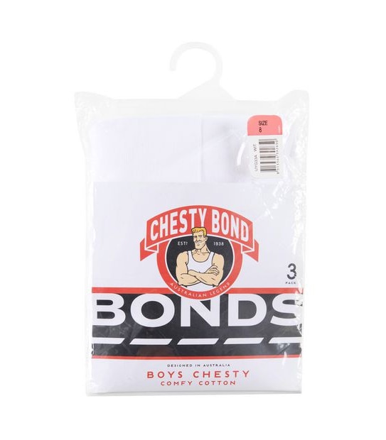3 Pack Bonds Chesty Tanks