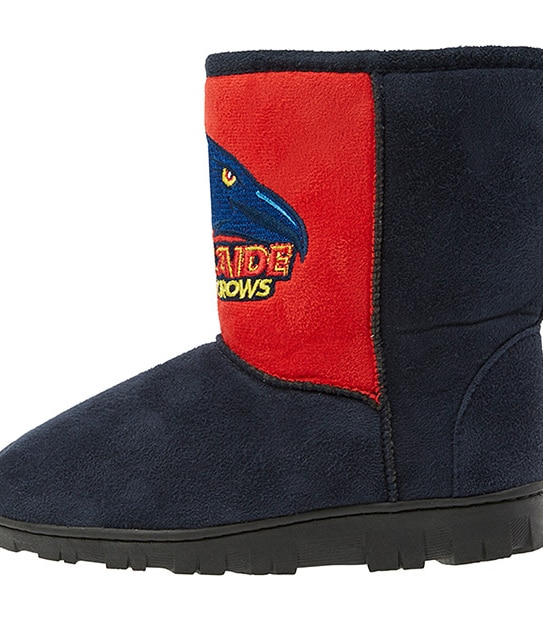 AFL Adelaide Crows Kids Slipper Boots