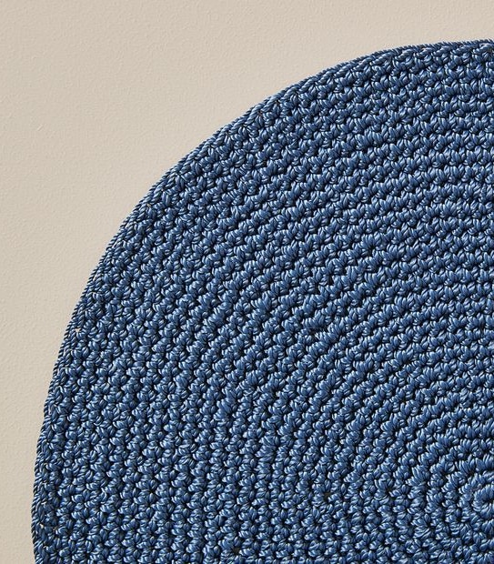 Round Knit Placemat