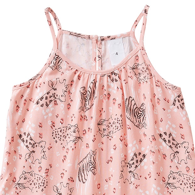 Sleeveless Animal Print Dress Target Australia