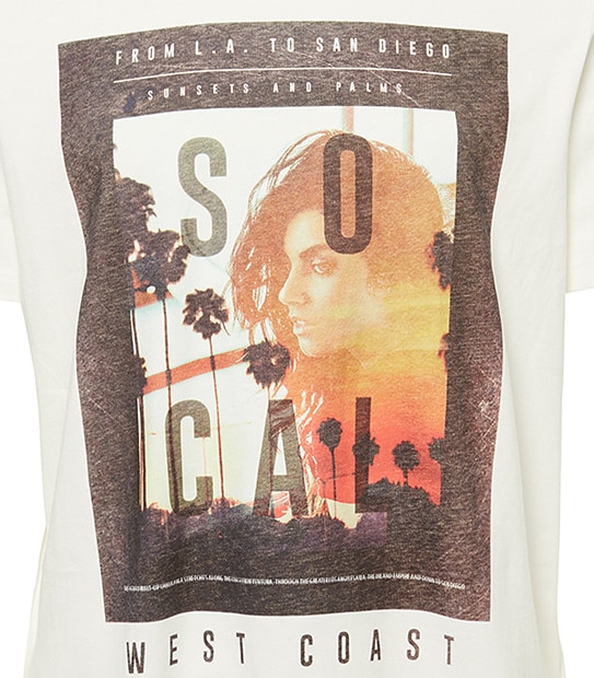 Men's So Cal Short Sleeve T-Shirt - White