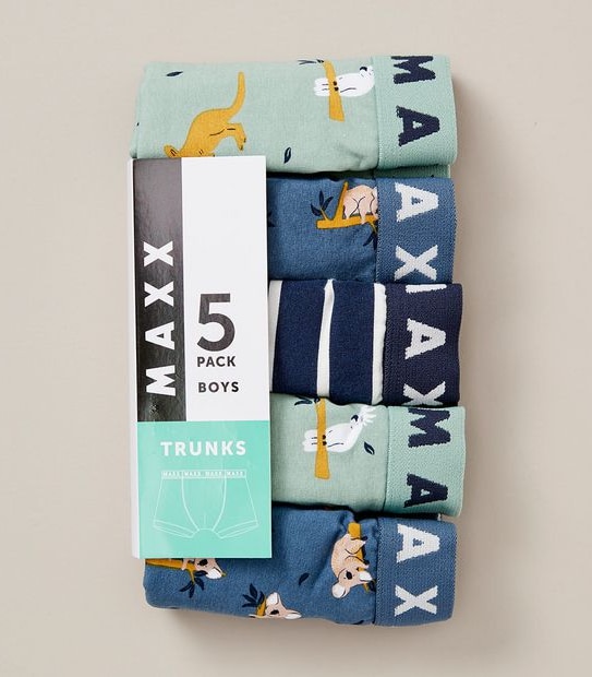 5 Pack Maxx Trunks