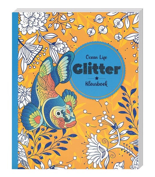 Ocean Glitter Colouring Book 