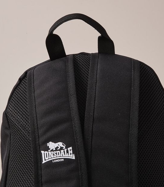 Lonsdale London Back To School 3 Piece Backpack - Black