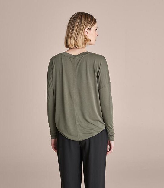 Preview Long Sleeve V-Neck Top
