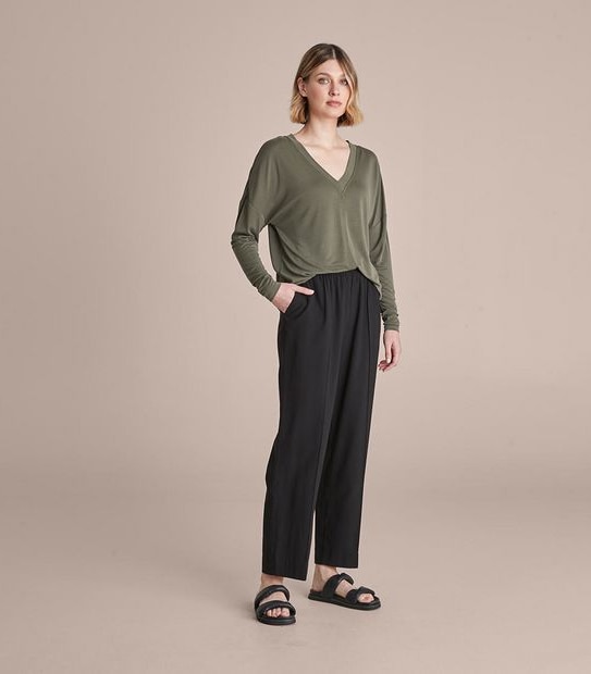 Preview Long Sleeve V-Neck Top