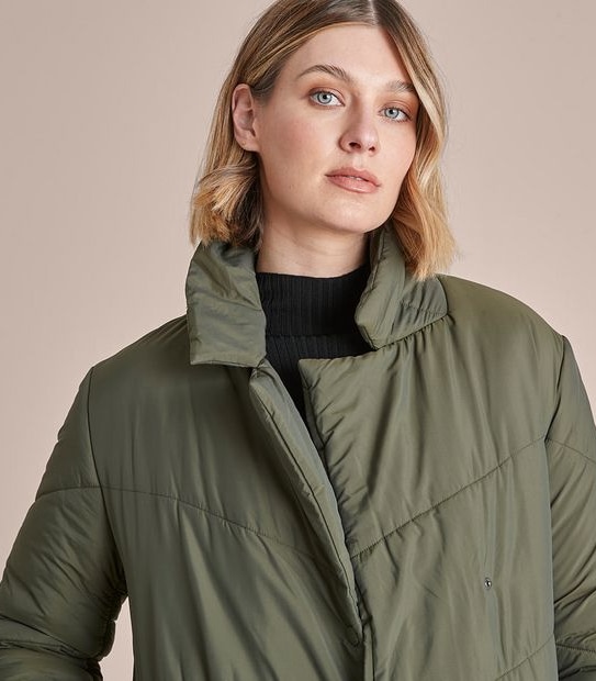 Preview Puffer Belted Coat