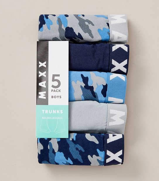 5 Pack Maxx Trunks 5 of 6