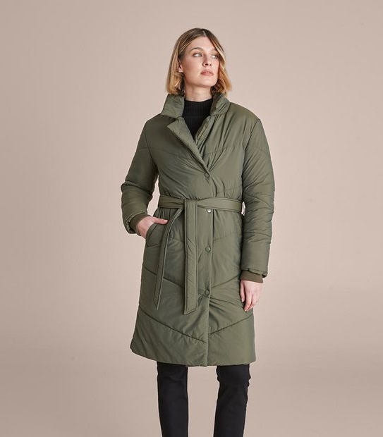 Preview Puffer Belted Coat