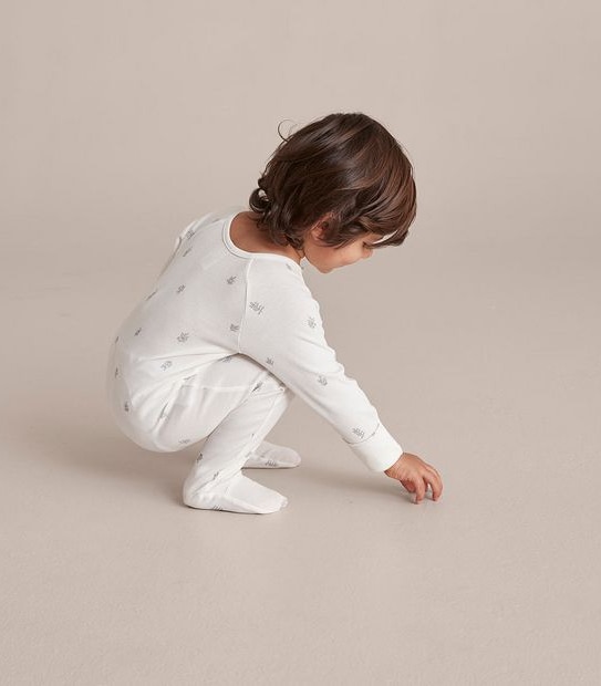 Baby Organic Cotton Zip Coverall
