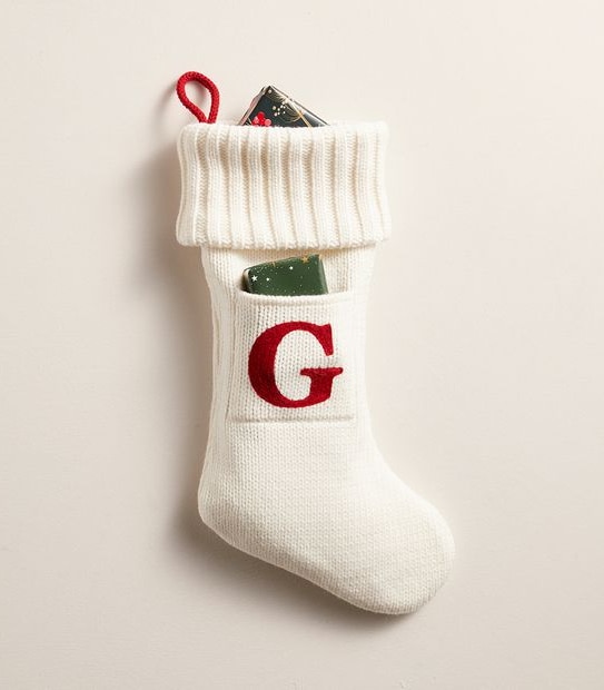 Alphabet Christmas Stocking