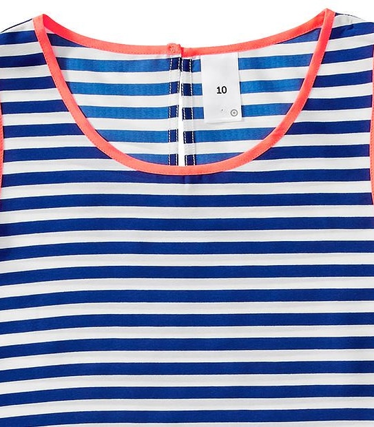Stripe Print Tank Top