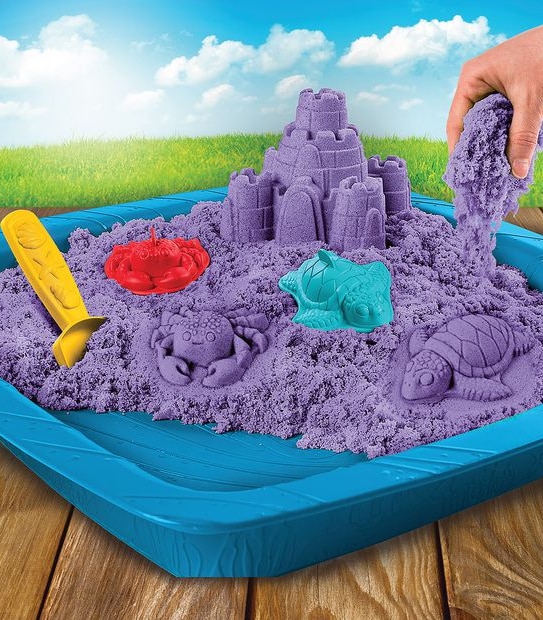 NEW Sandbox Set How To, Kinetic Sand