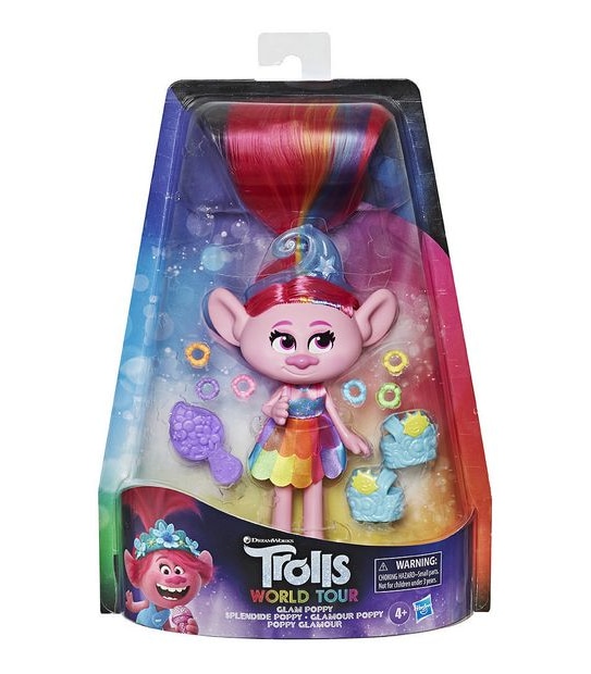 DreamWorks Trolls 2 Glam Fashion Doll Assorted