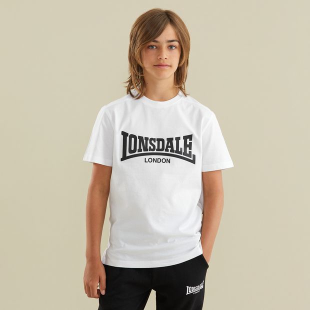 Lonsdale Herren Bangor Double Pack T-Shirt – 2er Set, 100% Baumwolle, Reguläre Passform