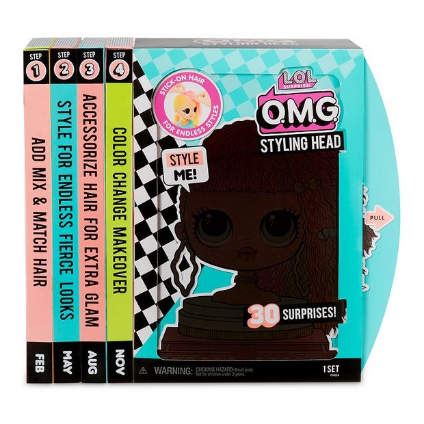 lol omg styling head target