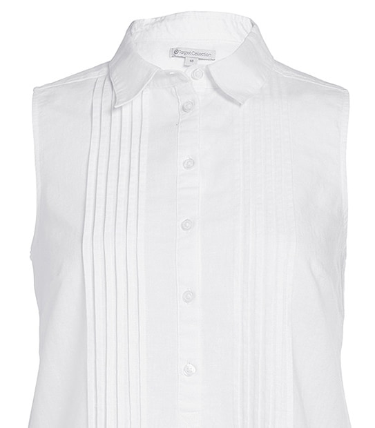 Sleeveless Tunic - White