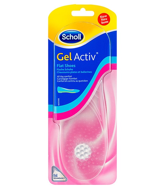 Scholl Gel Active Flat Shoe Insoles Target Australia