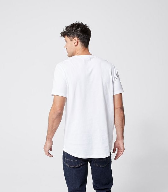 Curved Hem T-Shirt