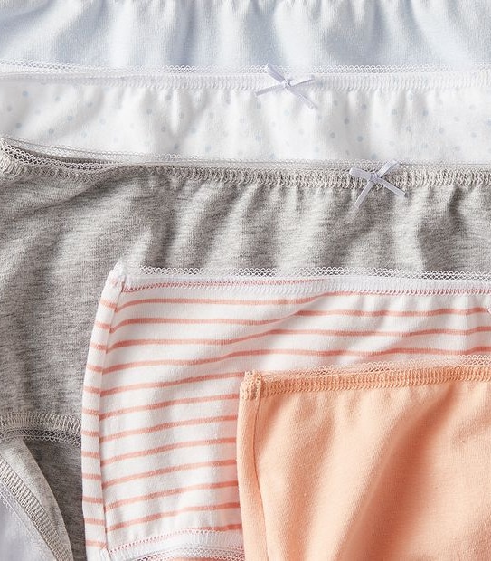 5 Pack Cotton/Elastane Midi Briefs