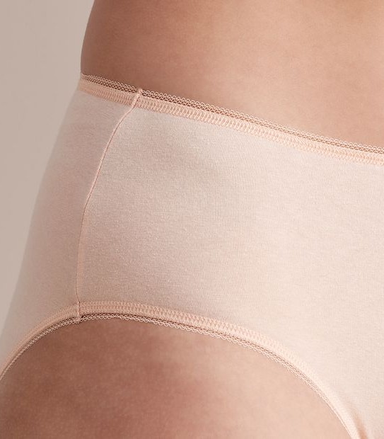 5 Pack Cotton/Elastane Midi Briefs