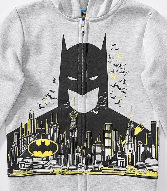 Batman Zip Through Hoodie