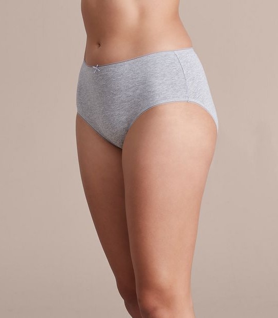 5 Pack Cotton/Elastane Midi Briefs