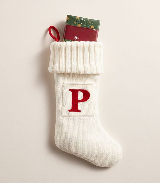 Alphabet Christmas Stocking