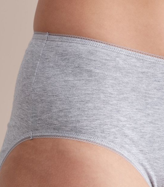 5 Pack Cotton/Elastane Midi Briefs