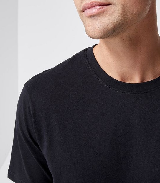 Curved Hem T-Shirt