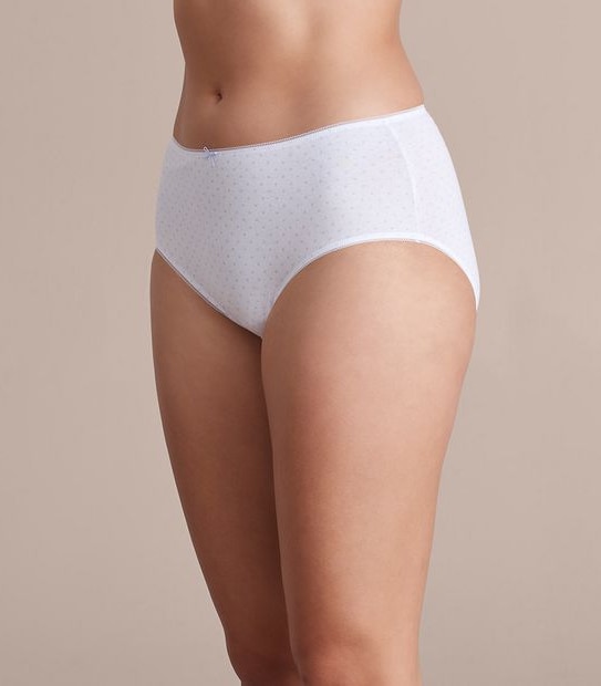5 Pack Cotton/Elastane Midi Briefs