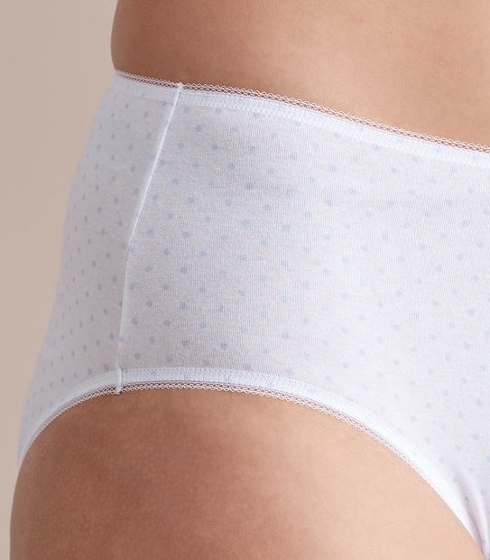 5 Pack Cotton/Elastane Midi Briefs