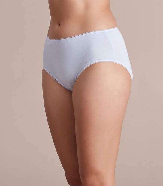 5 Pack Cotton/Elastane Midi Briefs