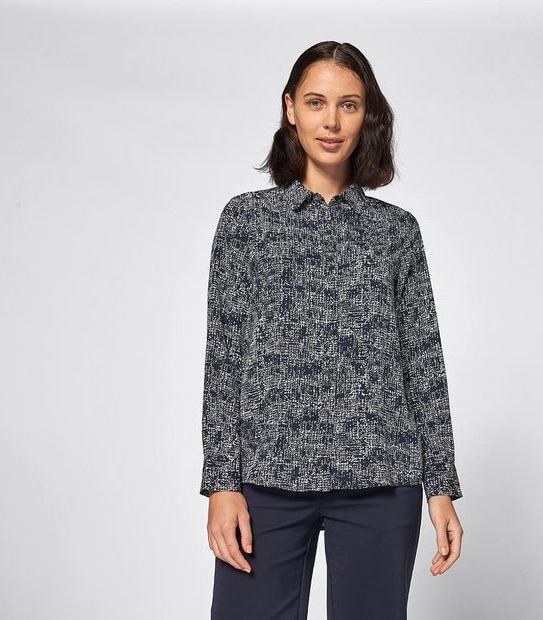 Preview Striped Long Sleeve Relaxed Shirt