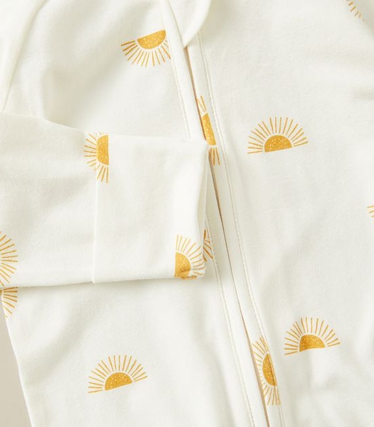 Baby Organic Cotton Print Coverall