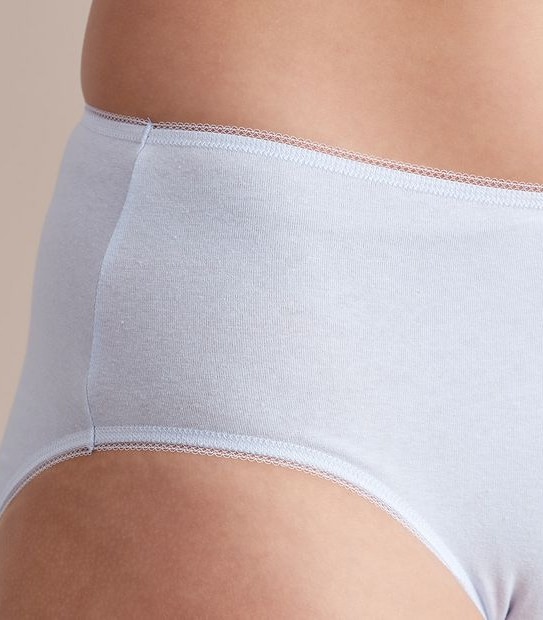 5 Pack Cotton/Elastane Midi Briefs