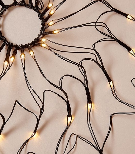 Halloween Light-Up Spider Web