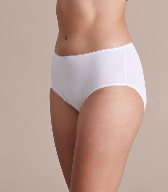 5 Pack Cotton/Elastane Midi Briefs