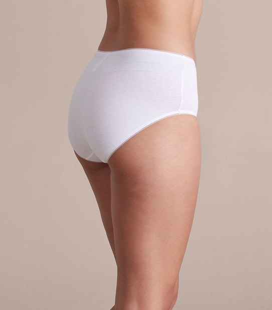 5 Pack Cotton/Elastane Midi Briefs