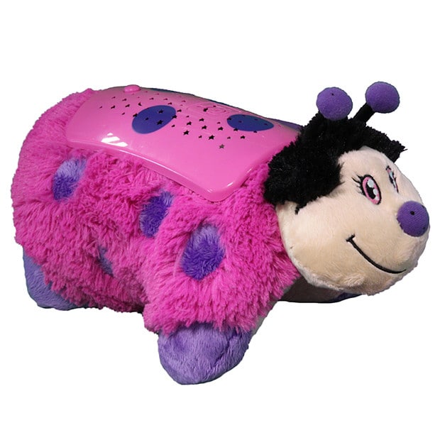 Pillow Pets Dream Lites Ladybug - Hot Pink