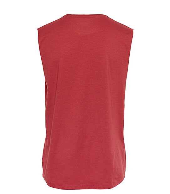 Men's Custom Printed Tank Top - Red