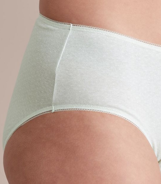 5 Pack Cotton/Elastane Midi Briefs