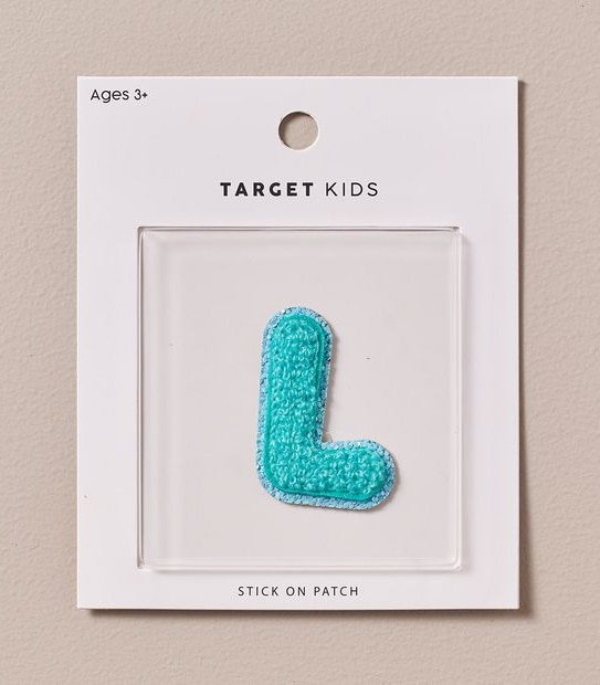 Stick on Patch - Letter