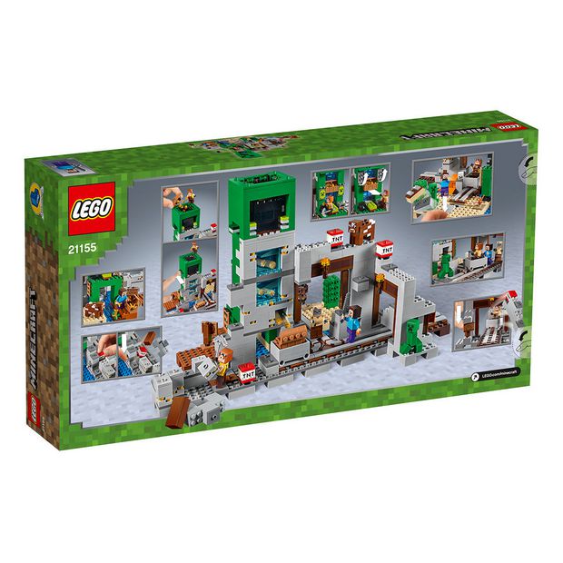 Shop lego minecraft creeper Deals LEGO Minecraft The Creeper Mine 21155 Target Australia