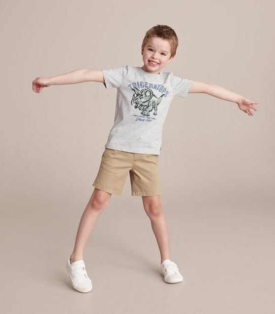 Organic Cotton Triceratops T-shirt