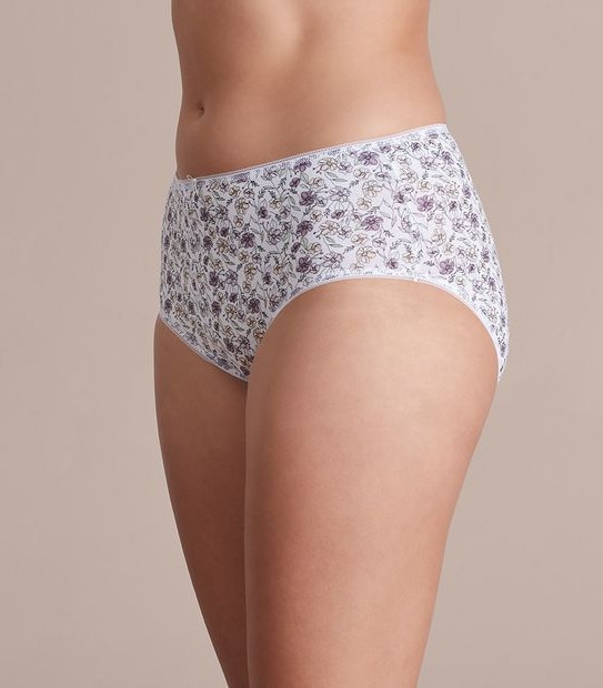 5 Pack Cotton/Elastane Midi Briefs
