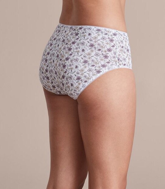 5 Pack Cotton/Elastane Midi Briefs