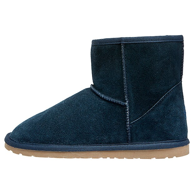 suede slipper boots