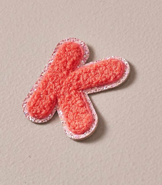 Stick on Patch - Letter