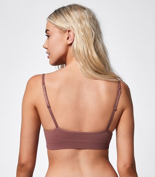 Lily Loves Rib Strappy Crop Bra